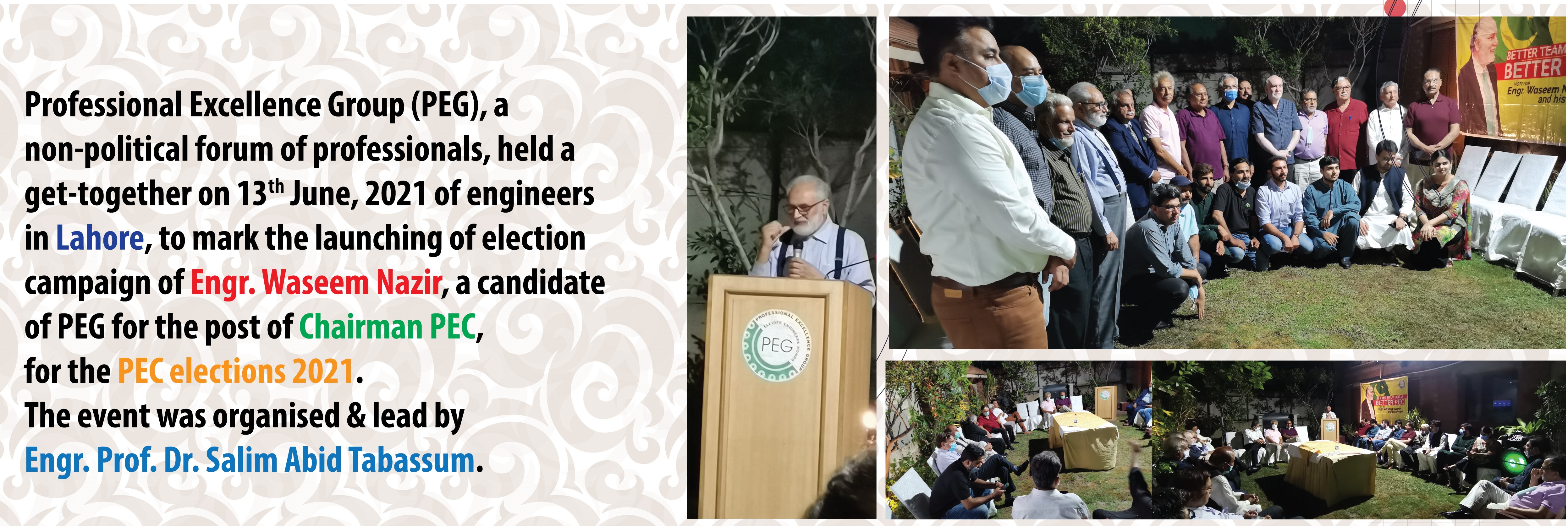 Launching of Election Campaign 2021-24 – photo