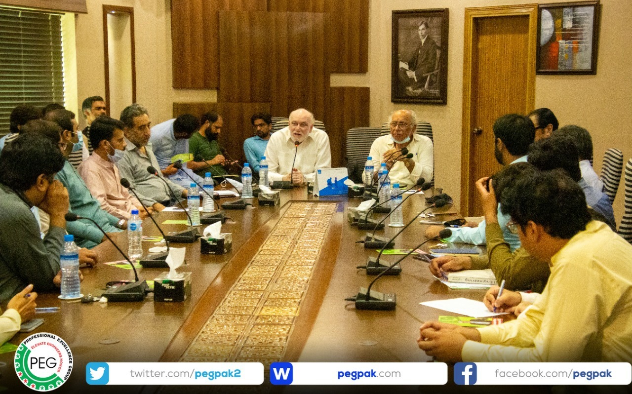 Chairman PEG ENGR. Waseem Nazir visited Institute of Southern Punjab University, Multan. – photo