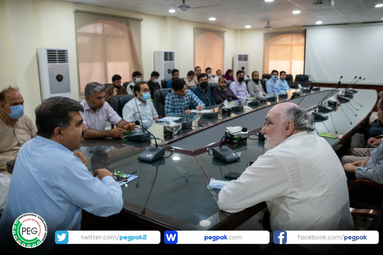 Chairman PEG ENGR. Waseem Nazir visited NFC University, Multan – photo